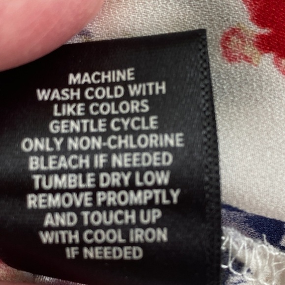 TORRID Size 3 Long Floral Smock Style Short Sleeve Top Blouse - Picture 7 of 9